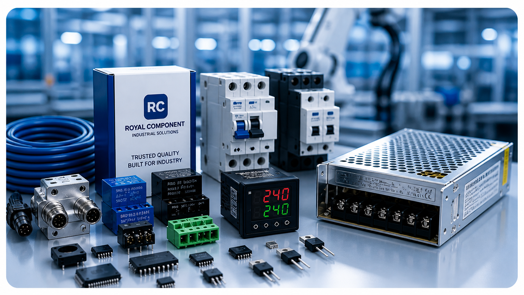 Best Industrial Electronic Components Supplier in India